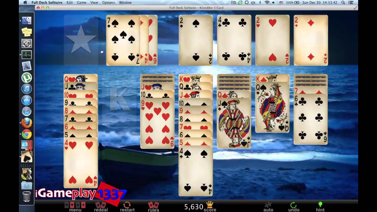 spider solitaire for mac online